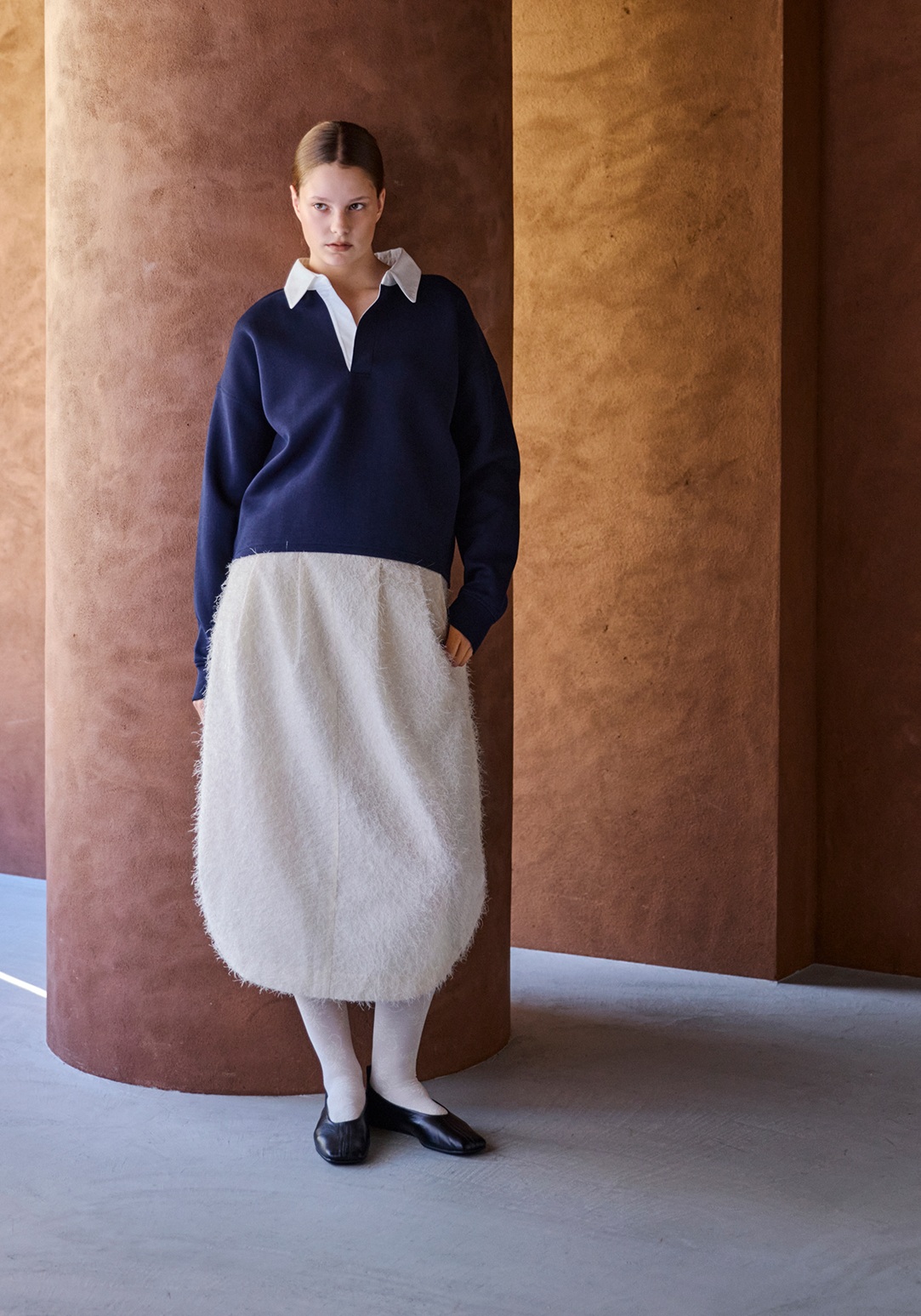 スキッパーダンボールスウェット2