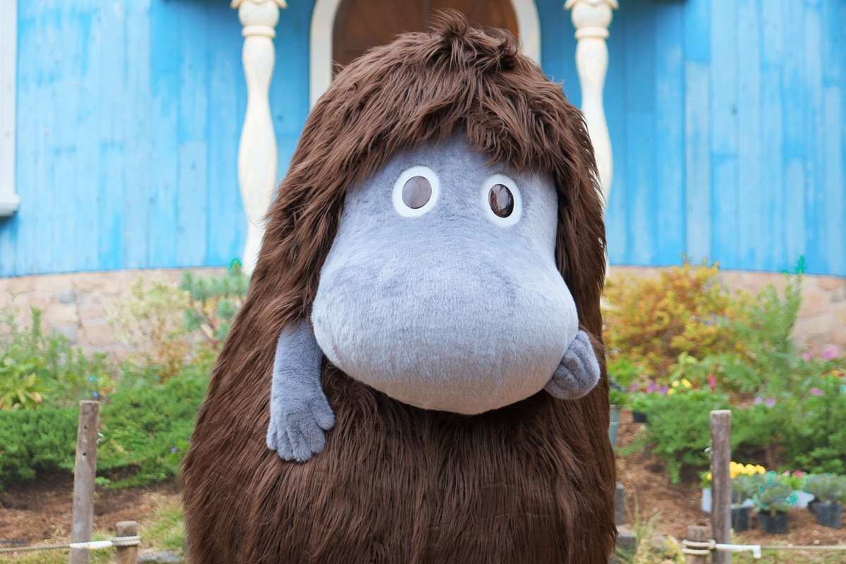 ムーミン谷の仲間たちとのグリーティング