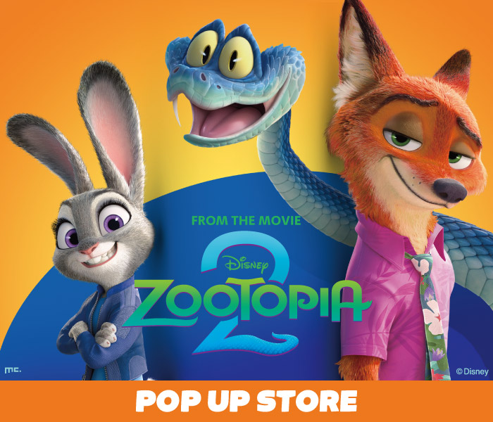 ディズニー映画『ズートピア 2』公開記念「POP UP STORE」