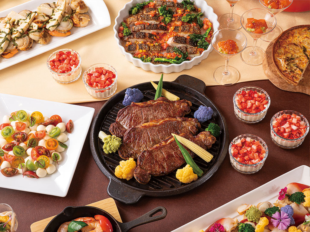 ステーキ&ストロベリースイーツ・ディナービュッフェ2