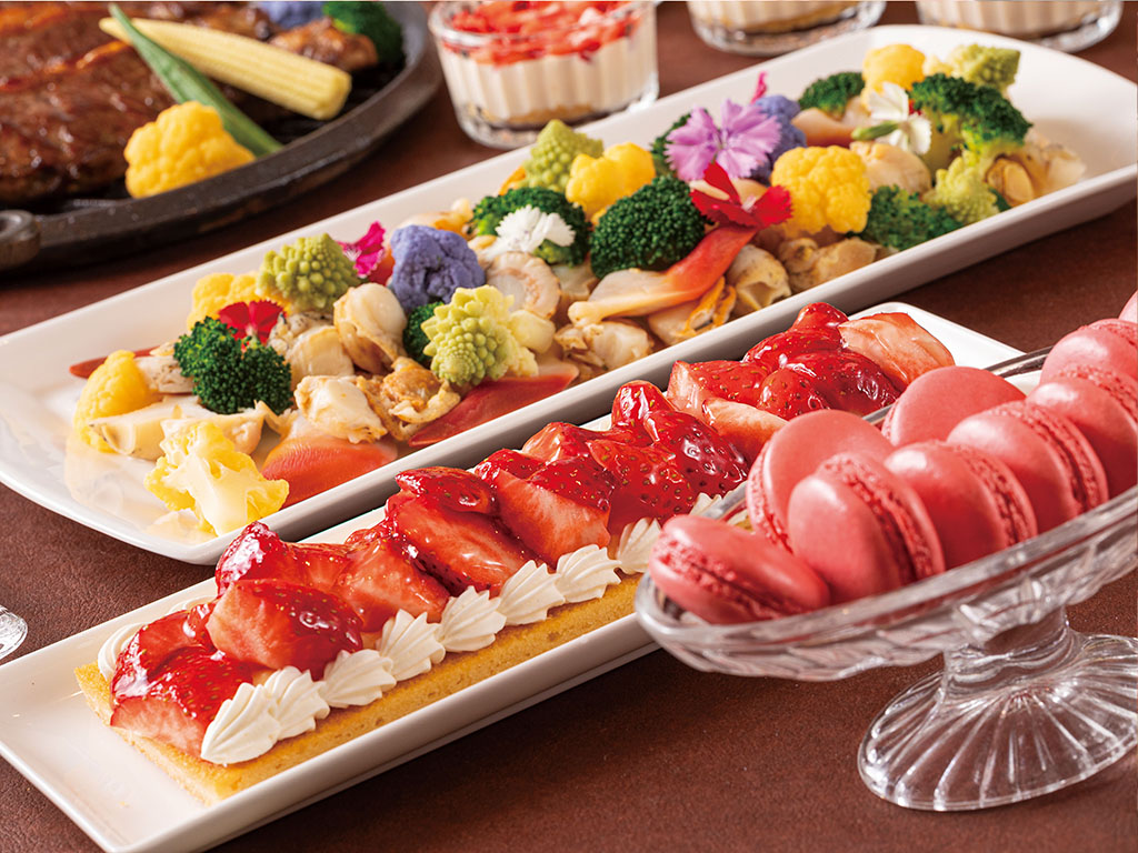 ステーキ&ストロベリースイーツ・ディナービュッフェ5