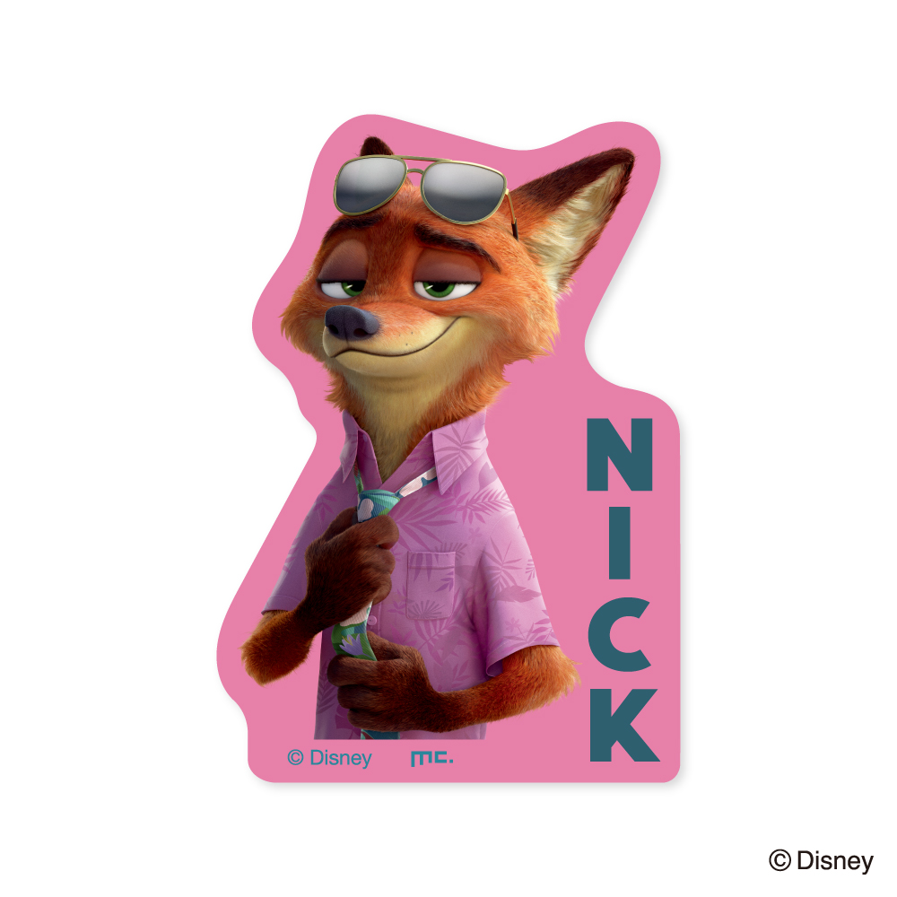 ダイカットステッカー［ニック］
