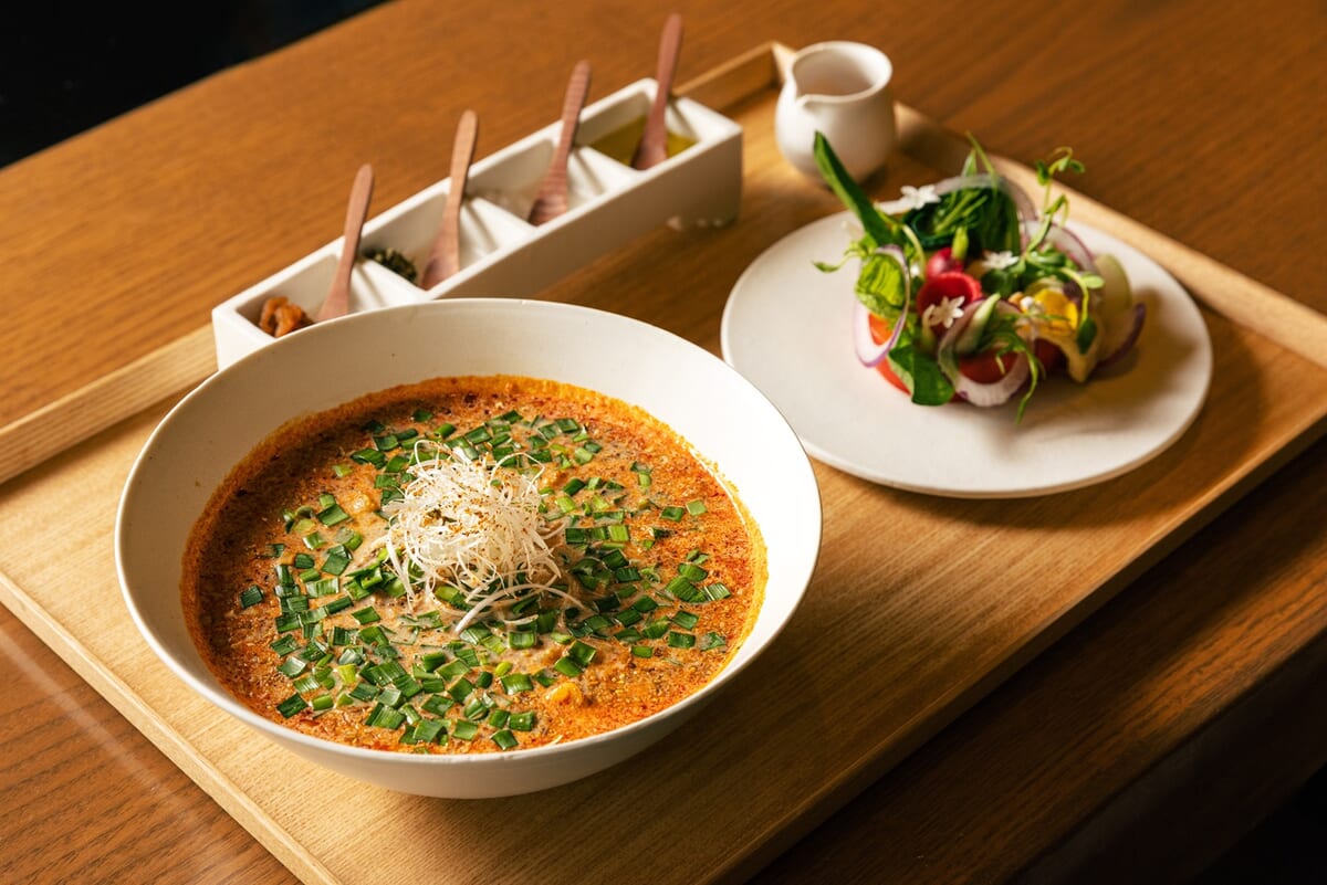 AFURI共作 日光豆乳担々麺2