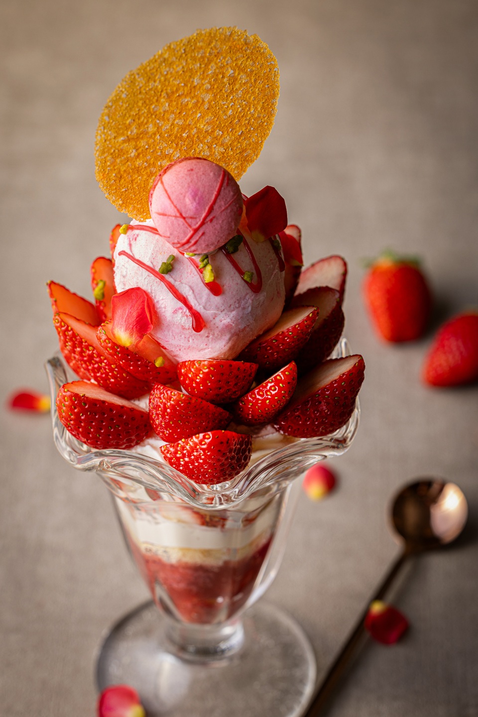 あまおうパフェ