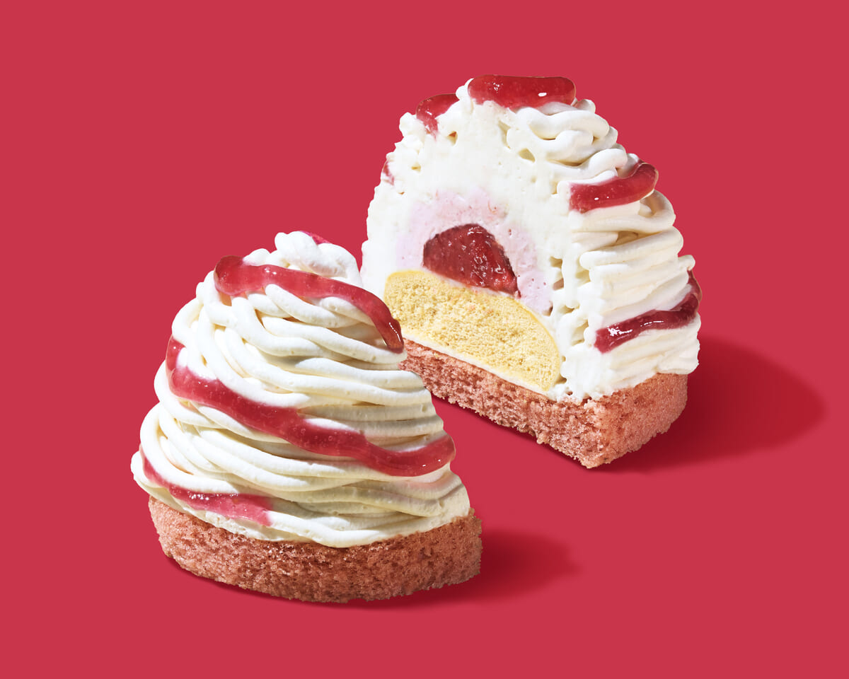 いちごのモンブラン（メレンゲ入り）02