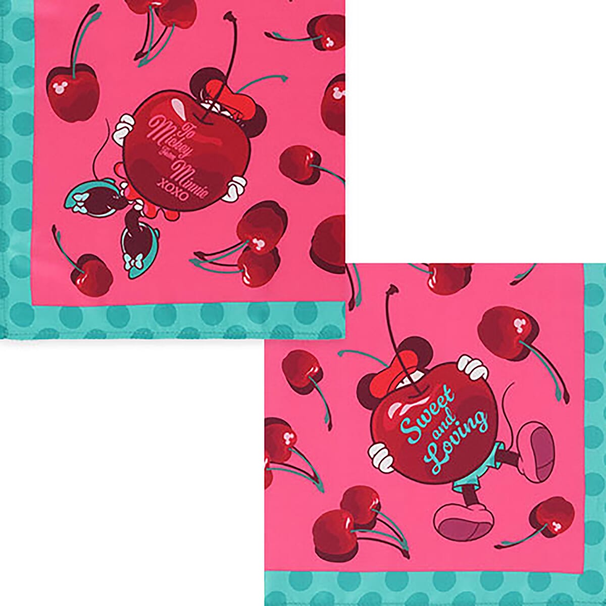 ミニーマウス スカーフ 使用イメージ