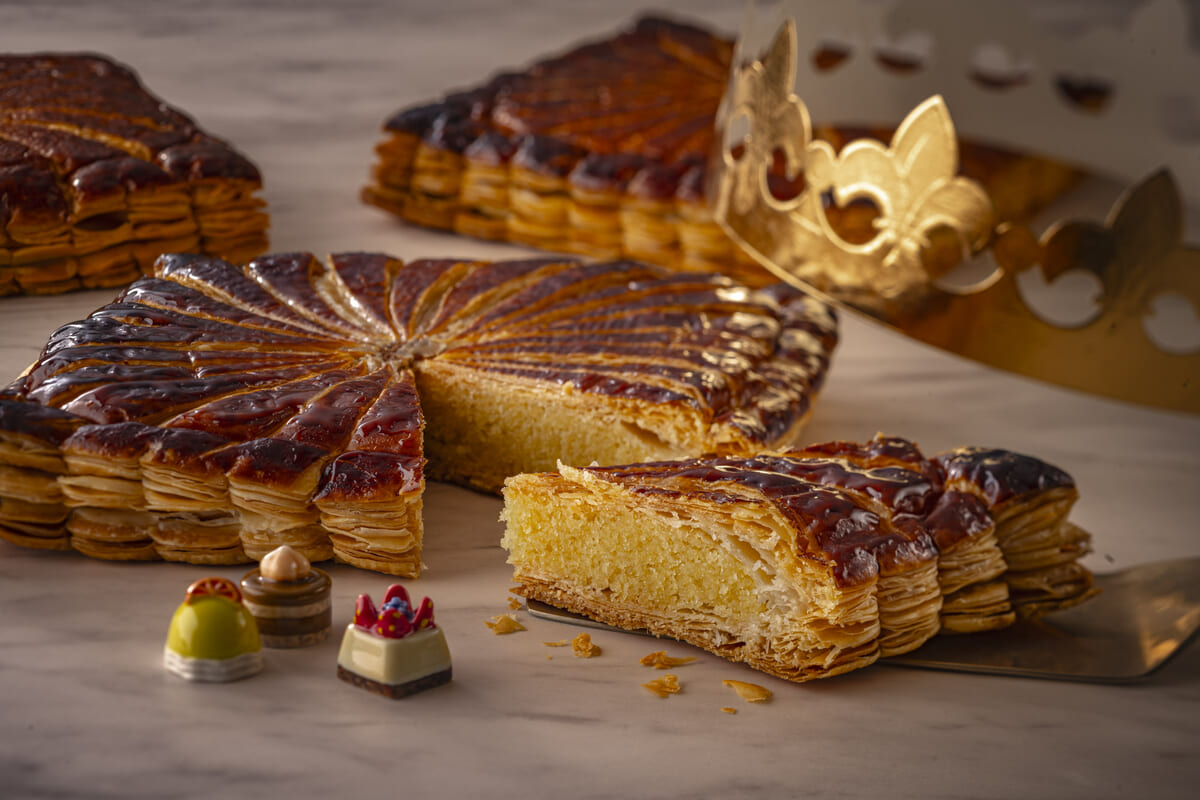 切り分けやすいスクエア型