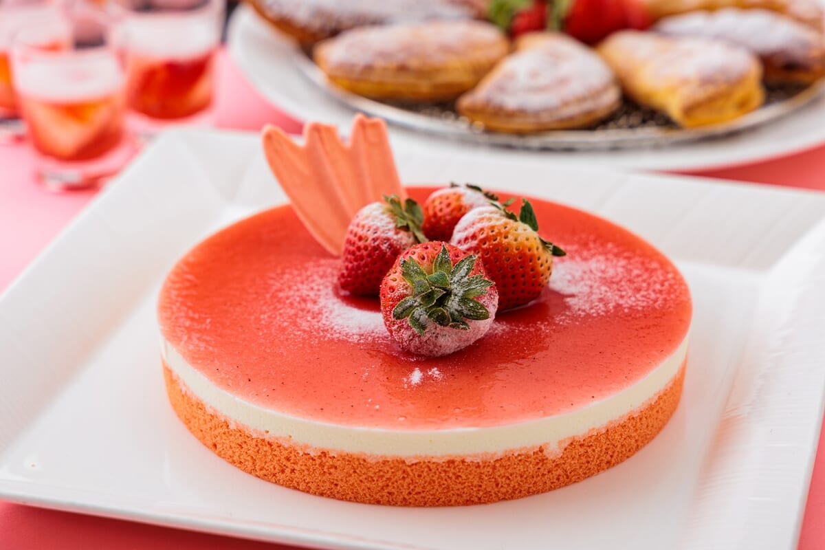 【~花時~】いちごのムース