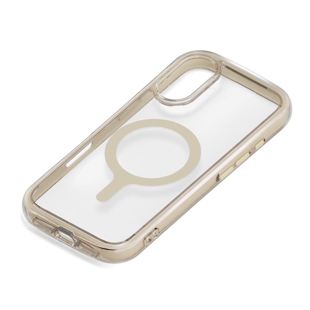 iPhone 17用 MagSafe対応 エアクッションケース [モカ]