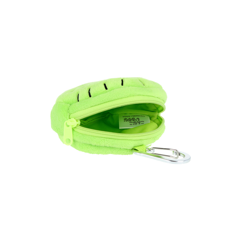 カラビナ付きぬいぐるみポーチ