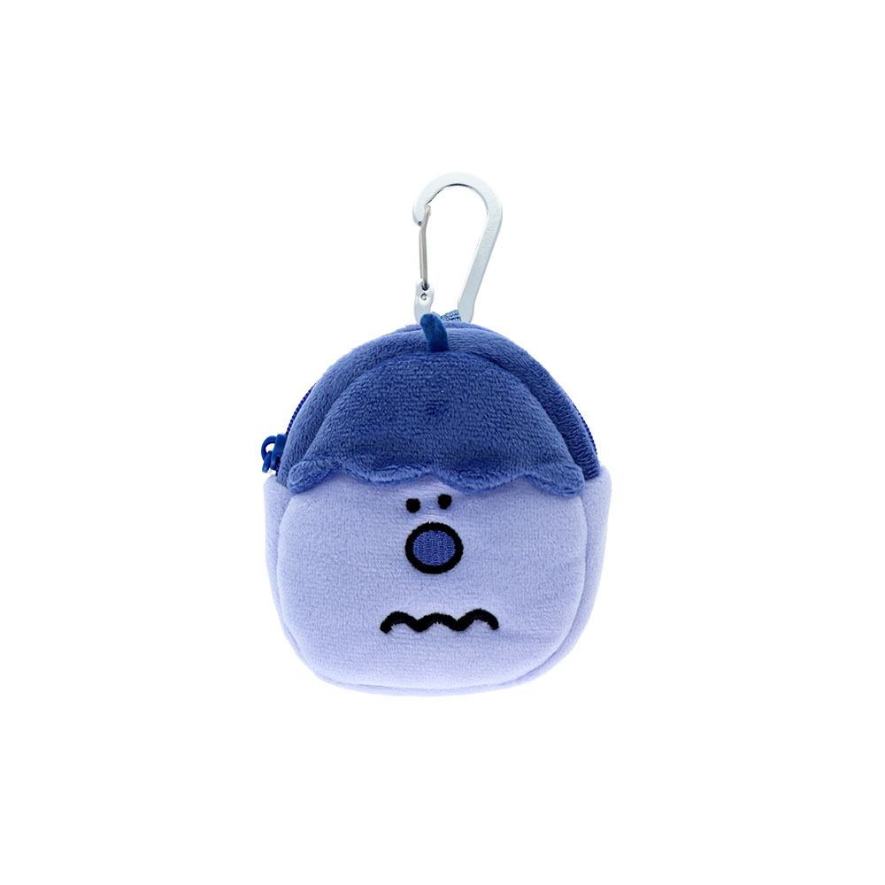 カラビナ付きぬいぐるみポーチ ぶるる