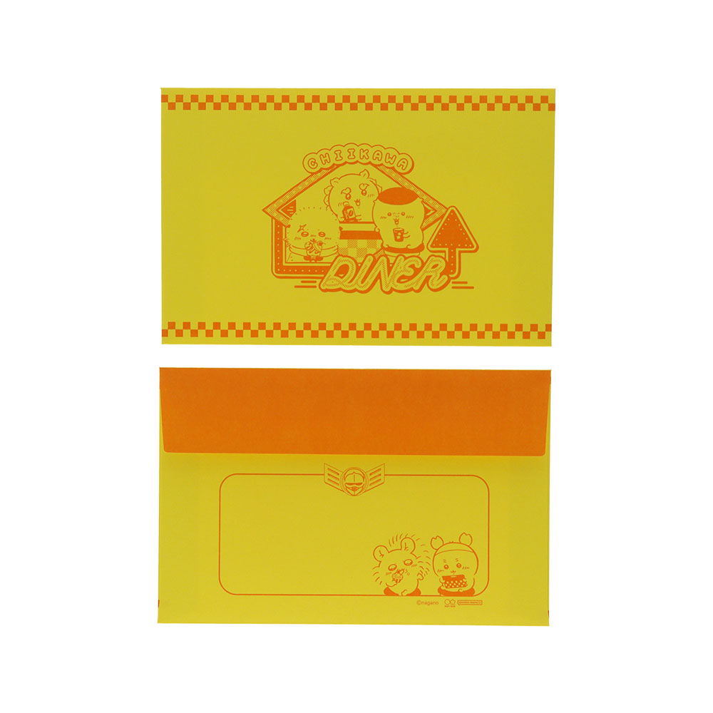 ダイカットレターセット ディナー 封筒