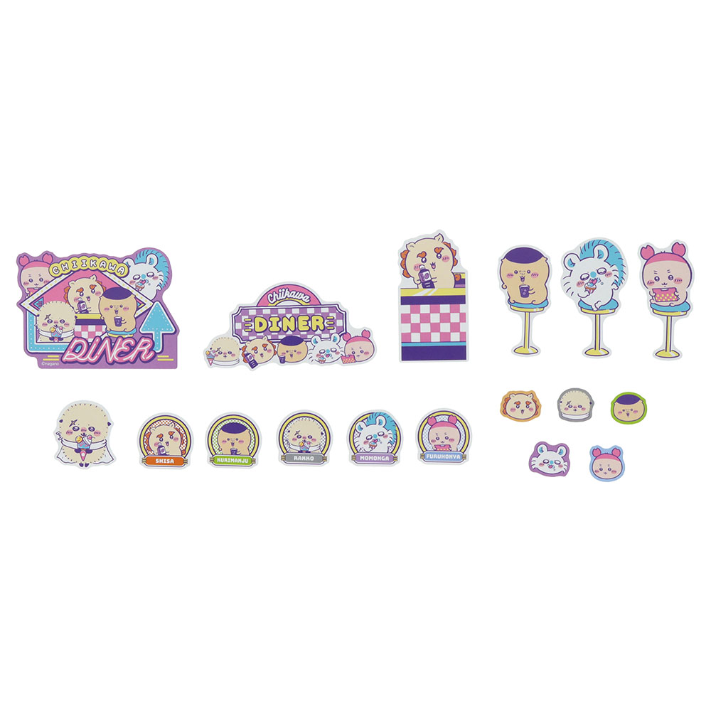 ペーパーバッグ入りシール ディナー03