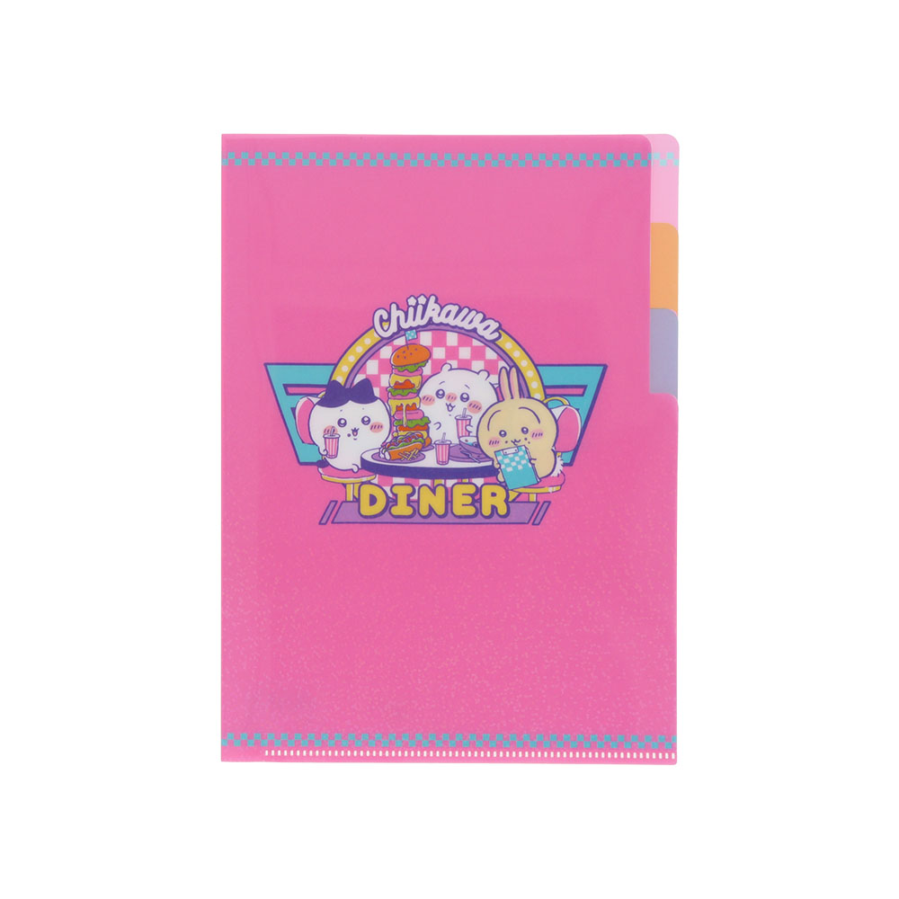 クリアファイルA5 3P ランチ