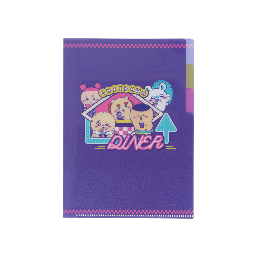 クリアファイルA5 3P ディナー