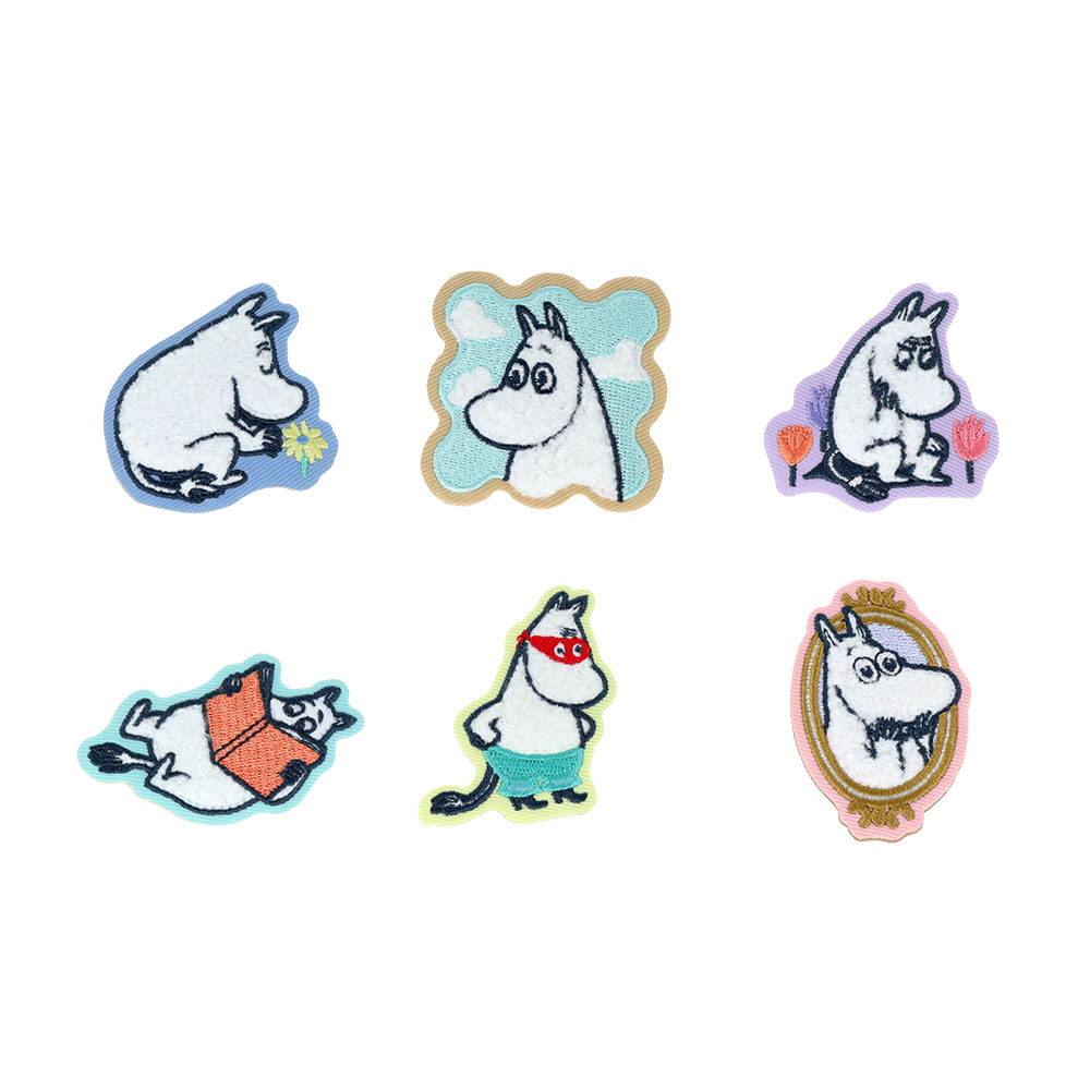 サガラ刺繍ピンバッジ ムーミン(6種)