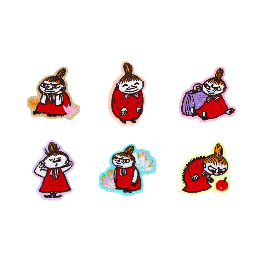 サガラ刺繍ピンバッジ リトルミイ(6種)