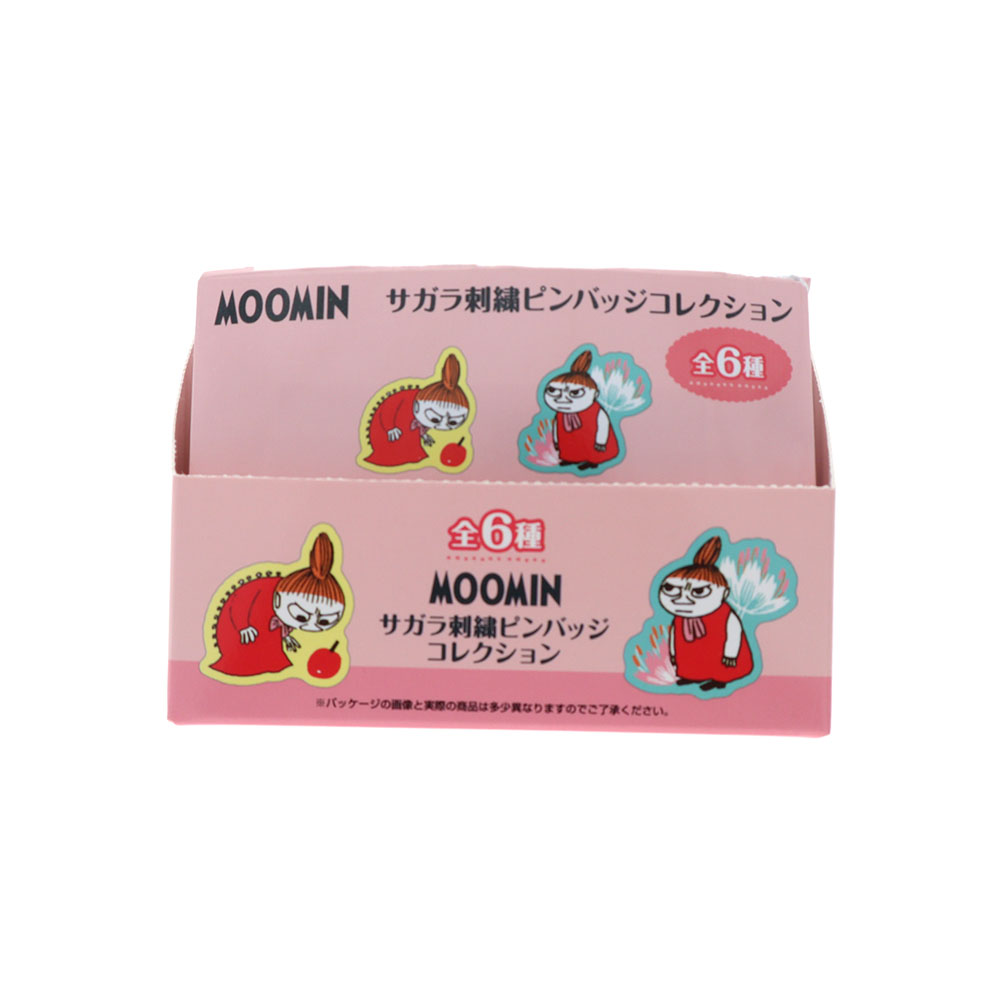 サガラ刺繍ピンバッジ リトルミイ