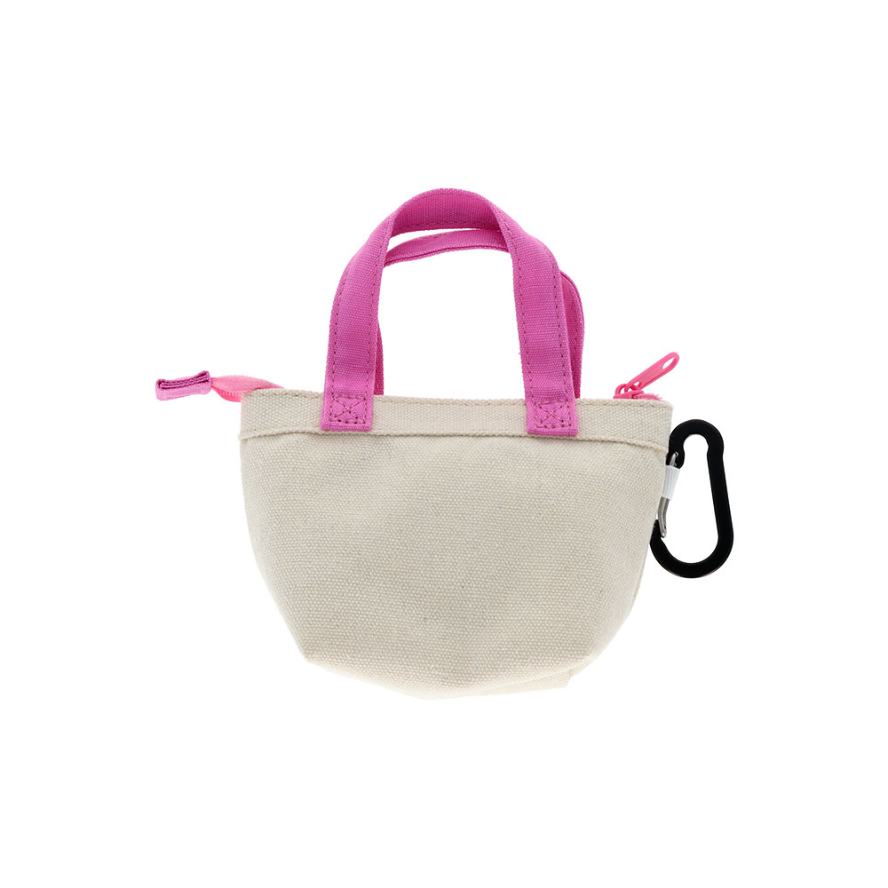 カラビナ付きミニバッグポーチ　ニック（うしろ）