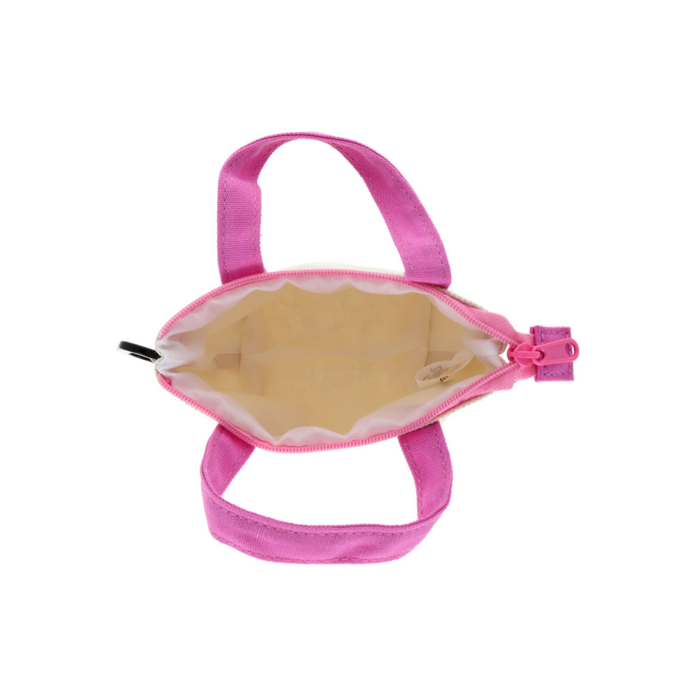 カラビナ付きミニバッグポーチ　ニック（開口）