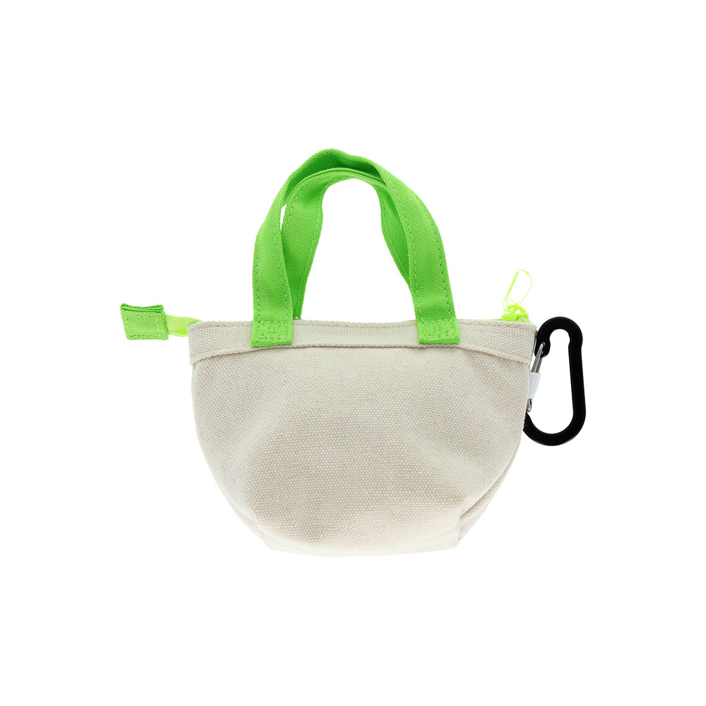 カラビナ付きミニバッグポーチ　ニック＆ジュディ（うしろ）