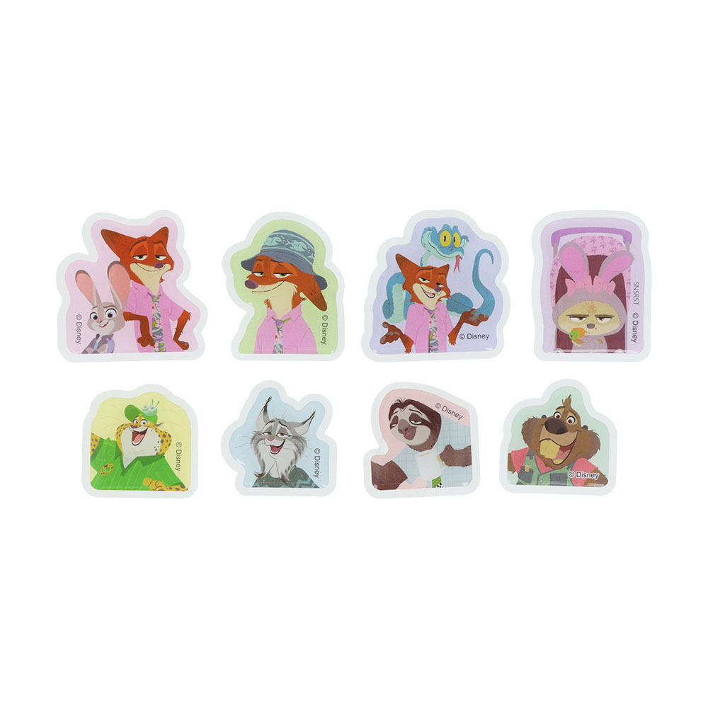 ぷっくりフレークシール　2D（内容）