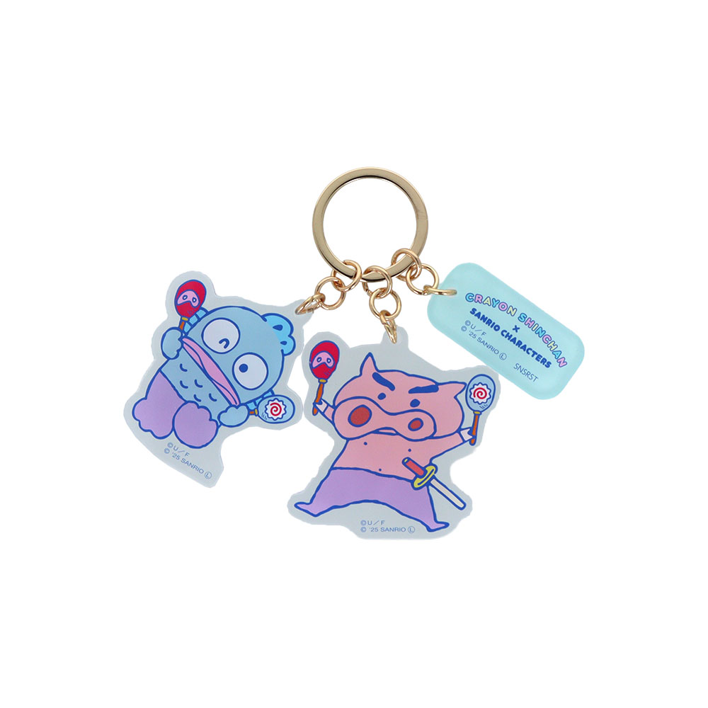 3連アクリルキーホルダー ぶりぶりざえもん×ハンギョドン02