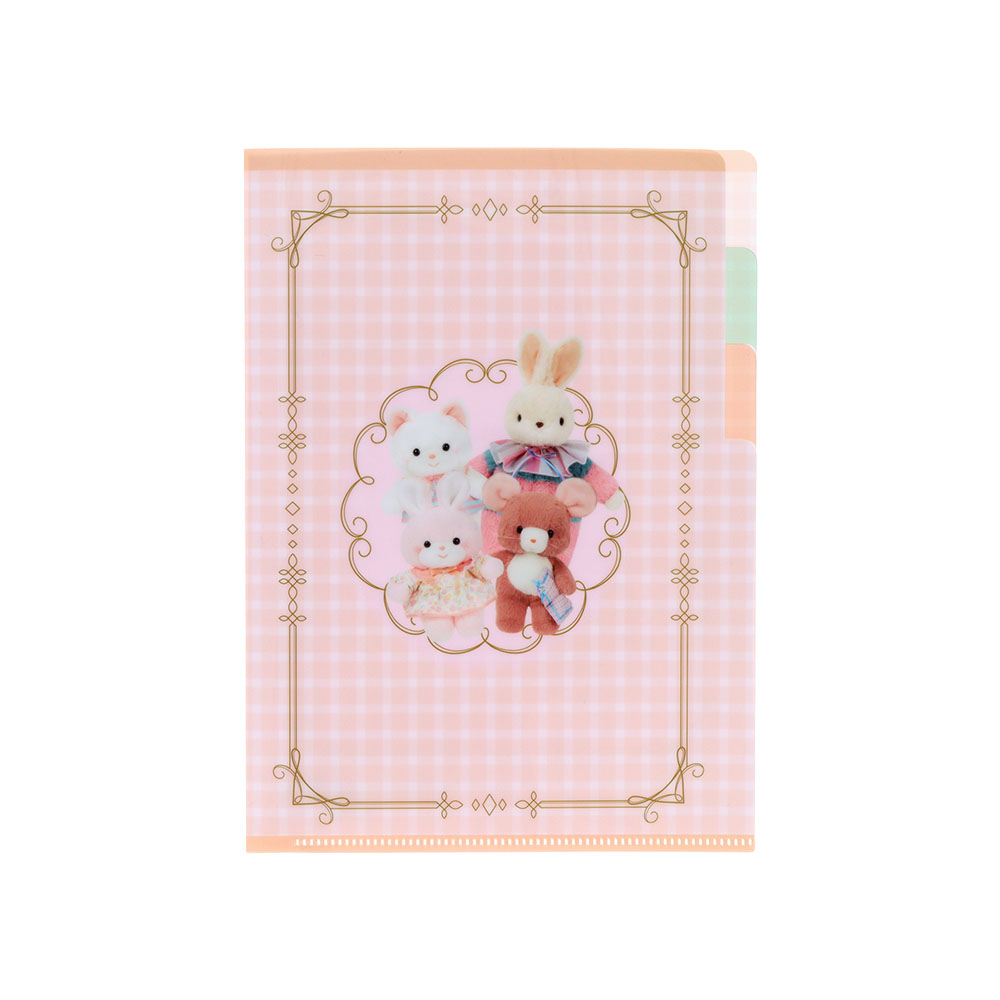 クリアファイルA5 3P　P（ピンク）