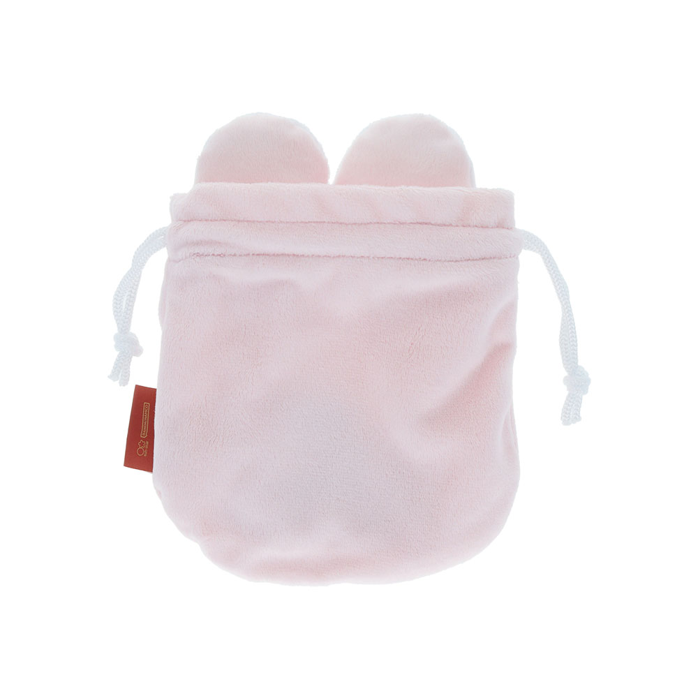 ぬいぐるみ巾着 クリーミーうさぎ(うしろ)