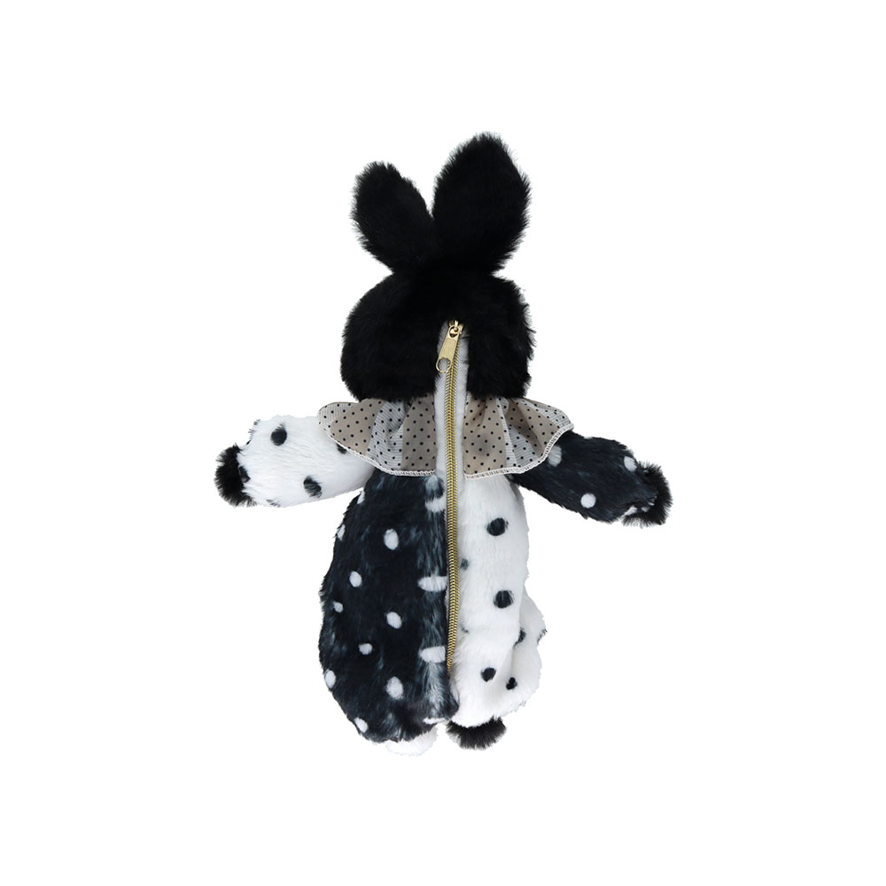 ぬいぐるみペンケース 黒ピエンヌ(うしろ)