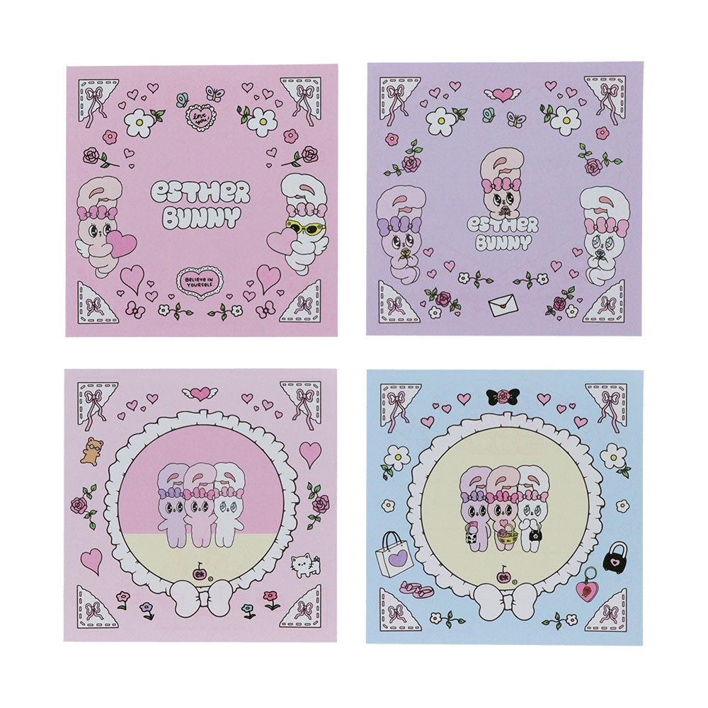 窓付きスクエアメモ クリーム(本文1)