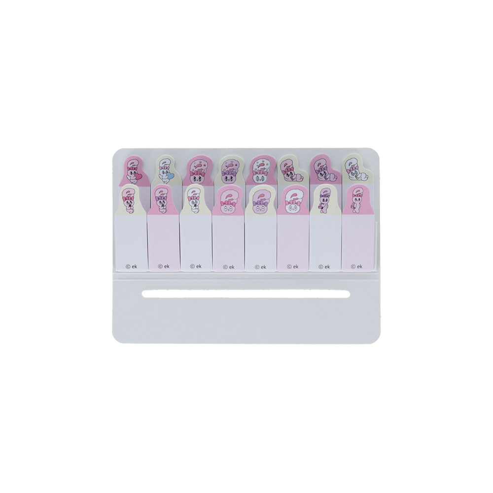 ダイカット付箋スリム クリーム(本体)