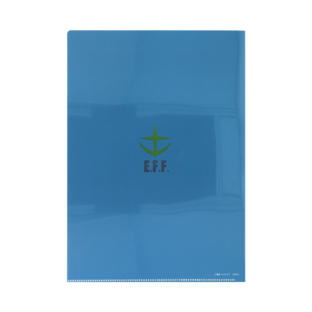 メタリッククリアファイル アムロ・レイ(ウラ)