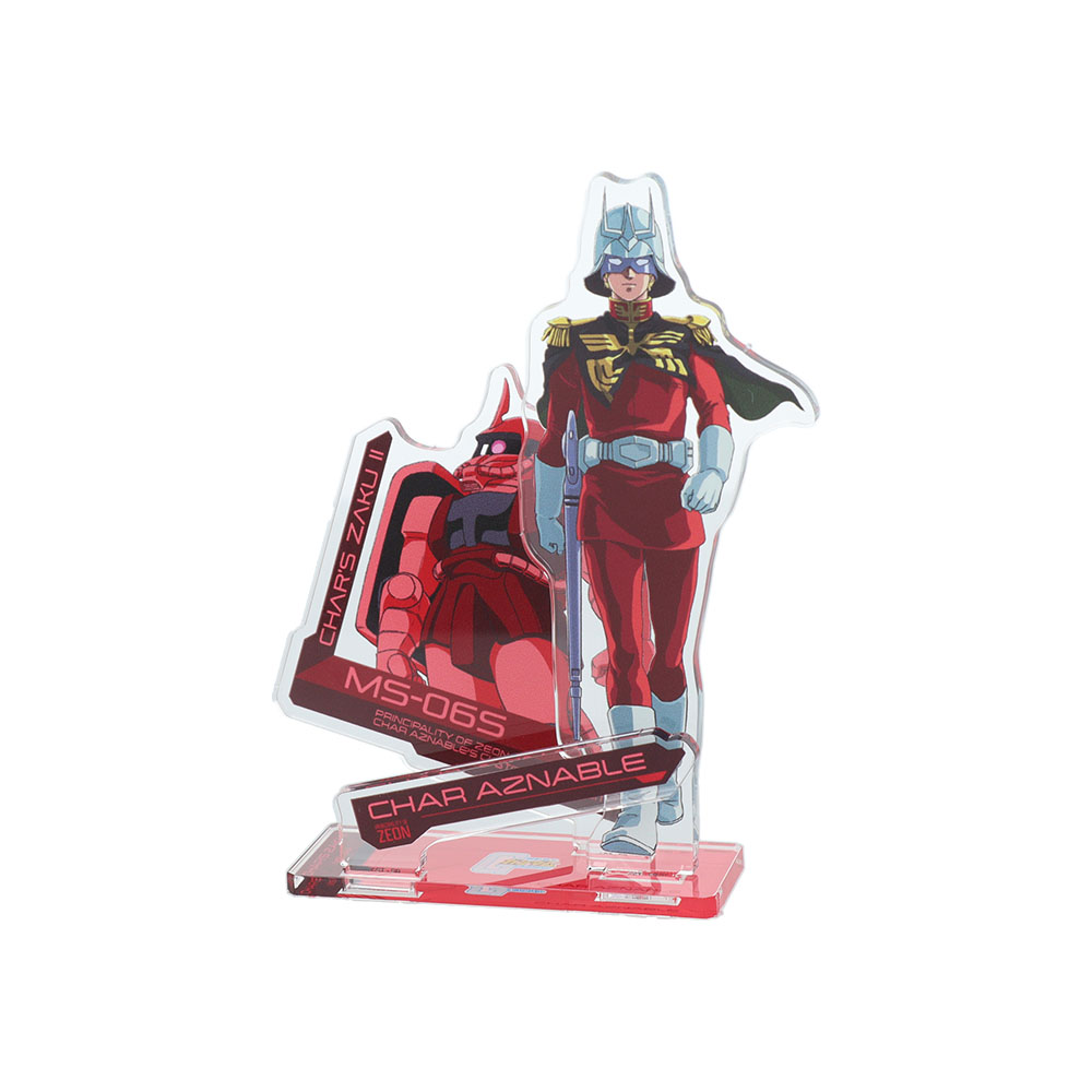 アクリルスタンド シャア・アズナブル(組立)