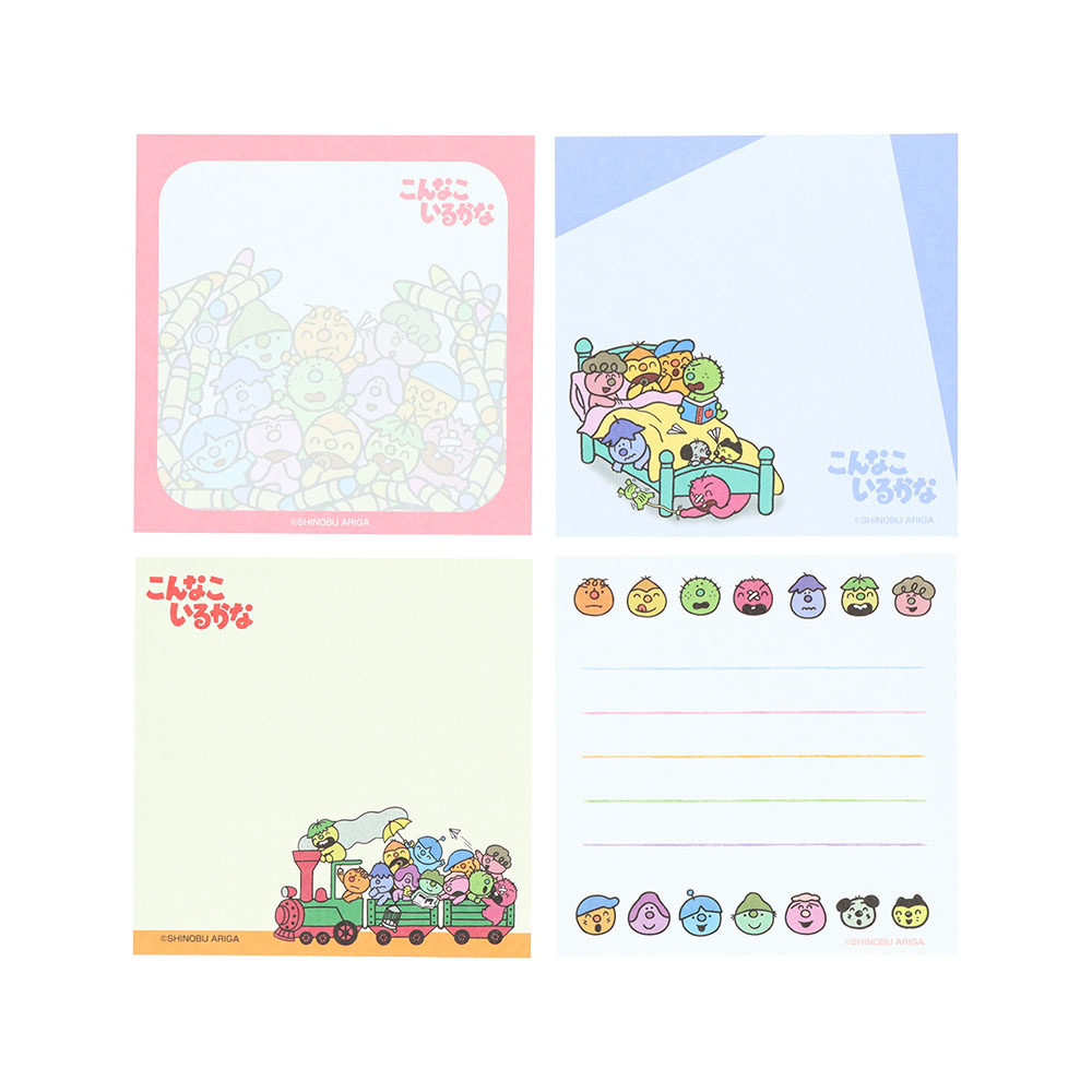 スクエアメモ クレヨン02