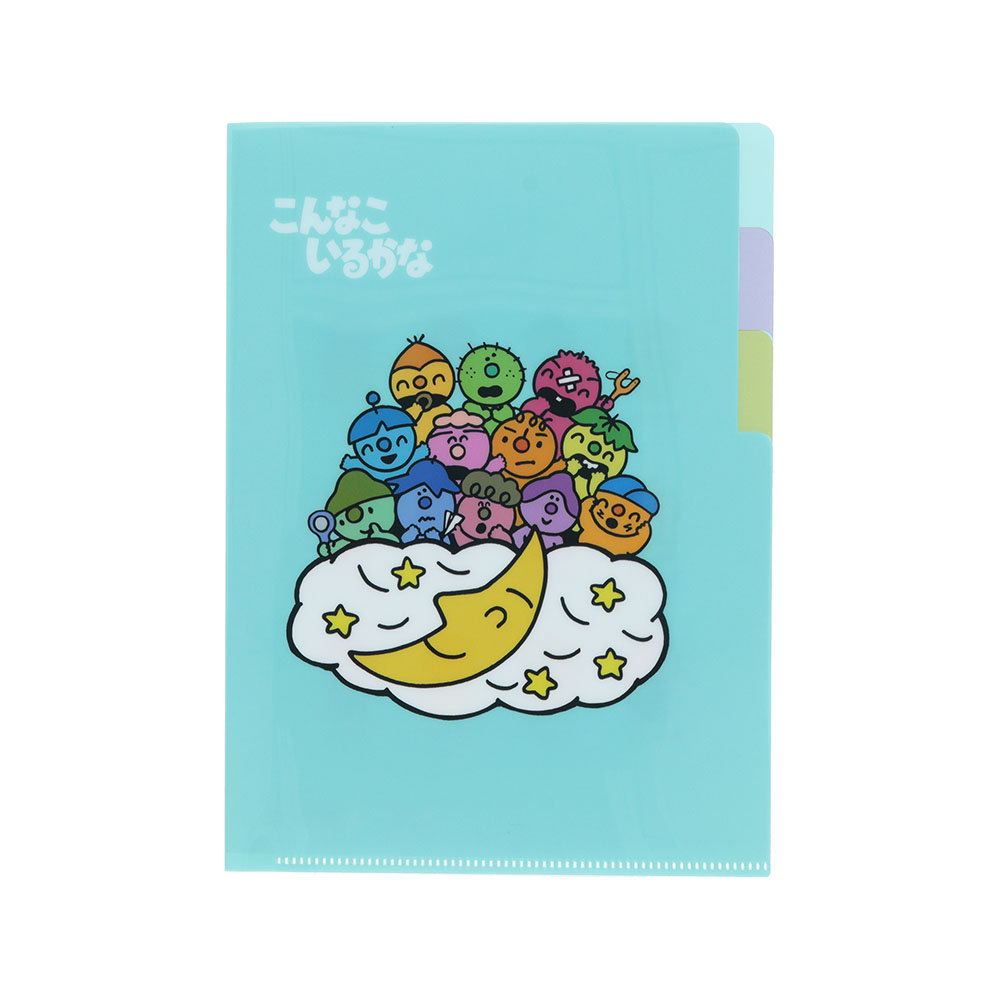 クリアファイルA5 3P 三日月