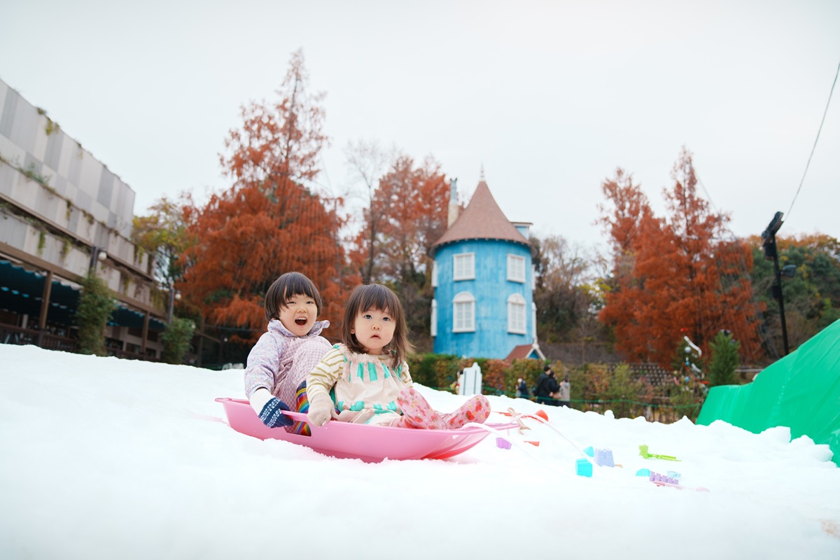 ムーミン谷でゆきあそび1