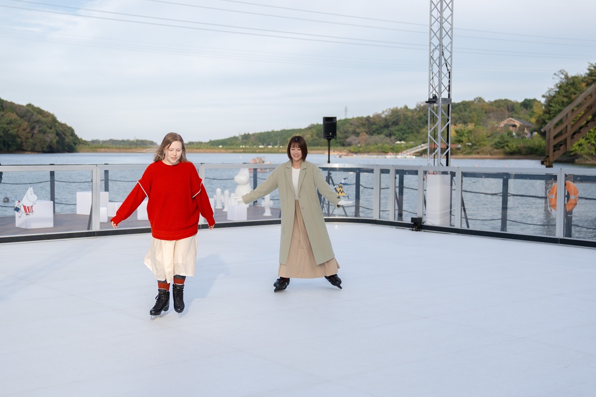 ムーミン谷のスケートリンク on The LAKE