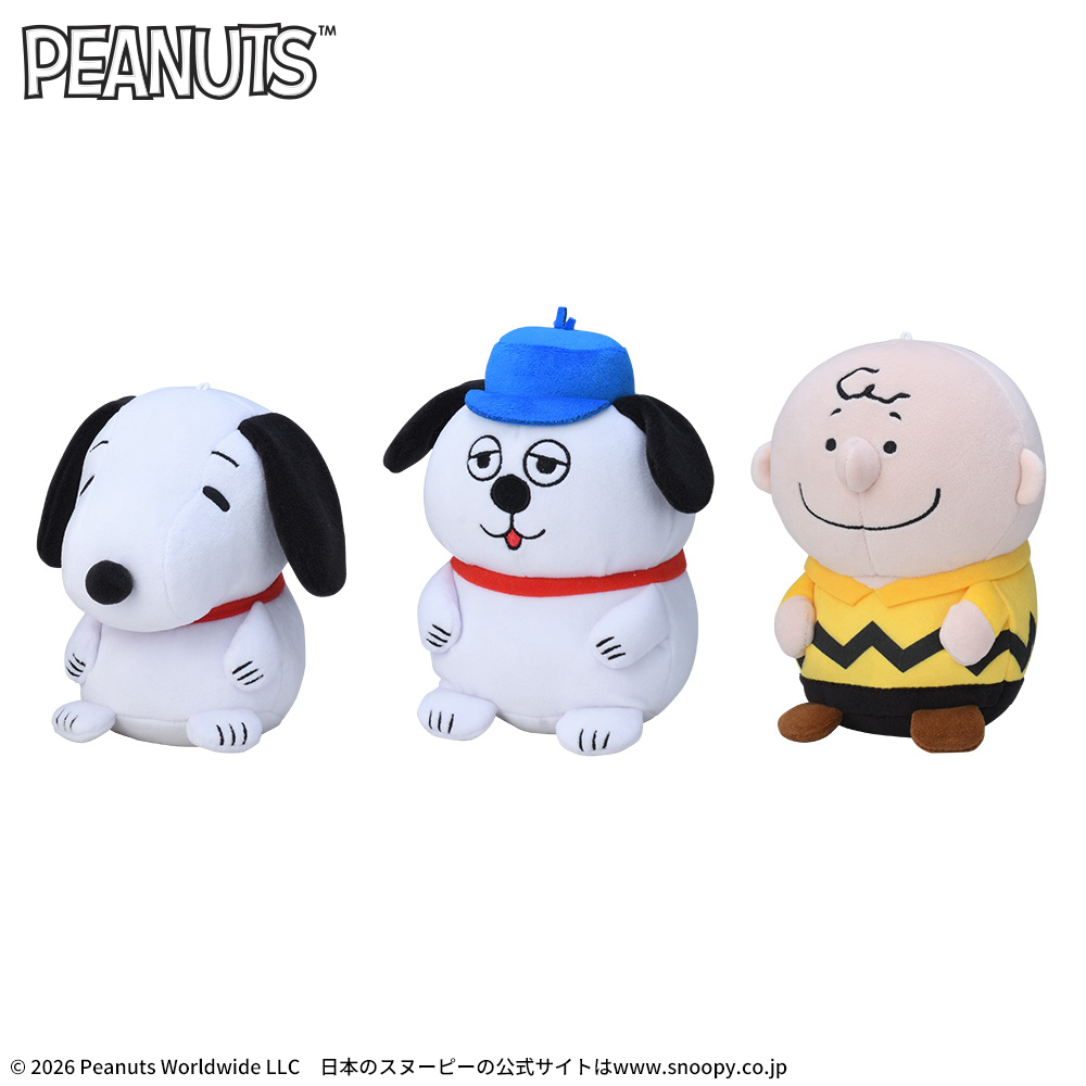 SNOOPY　ぽちゃちま　ぬいぐるみ