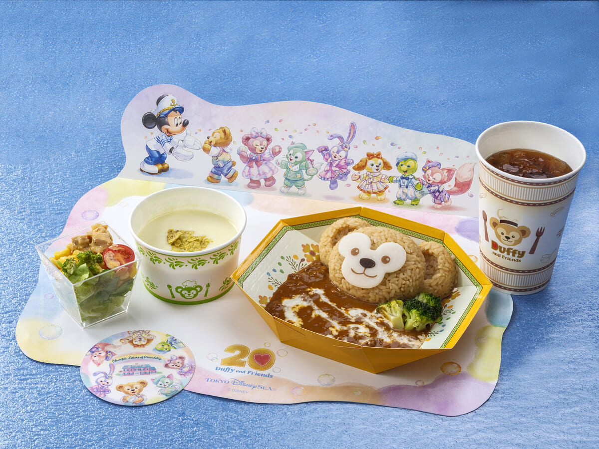 ダッフィーのスペシャルセット(ビーフ)