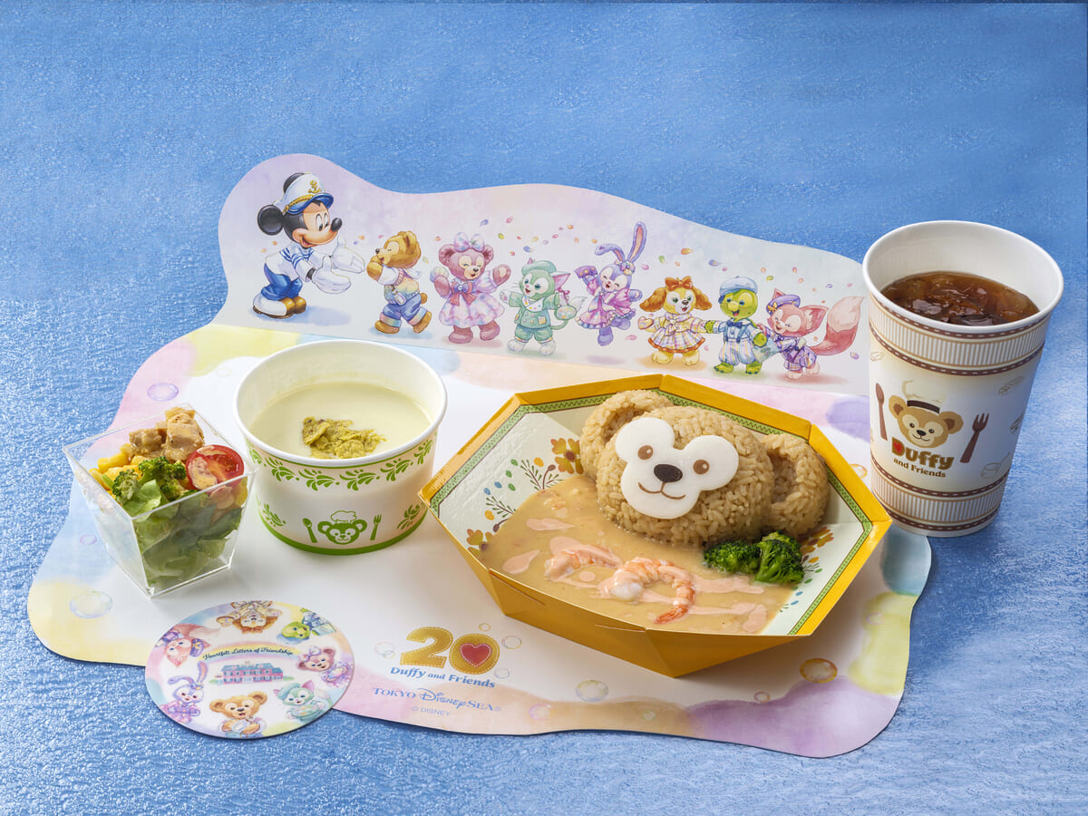 ダッフィーのスペシャルセット(シーフード)