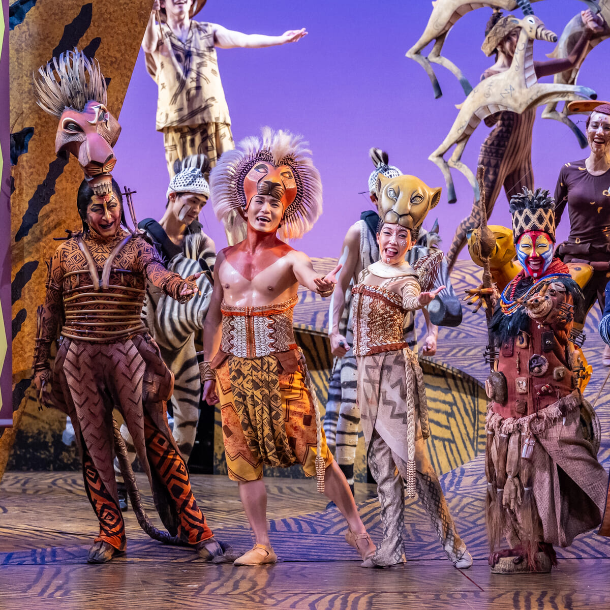 劇団四季ディズニーミュージカル『ライオンキング』日本上演27周年達成特別カーテンコール8