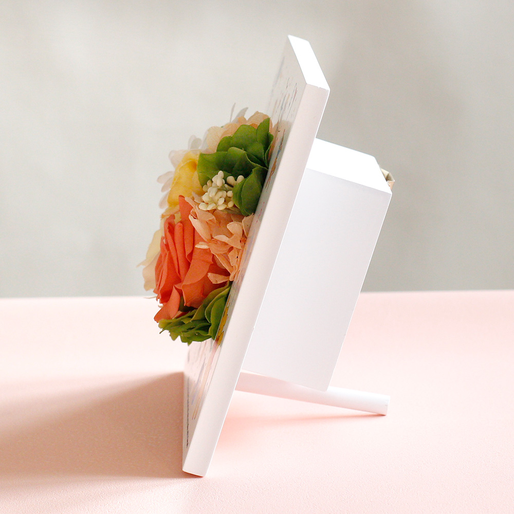 ディズニー/プリザーブドフラワー「フレーム(くまのプーさん)」 サイド