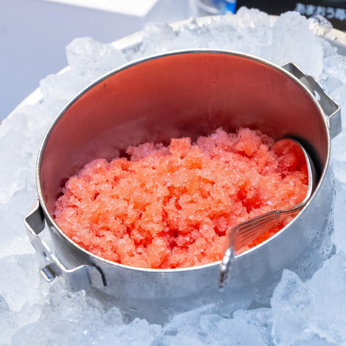 あまおう苺のグラニテ