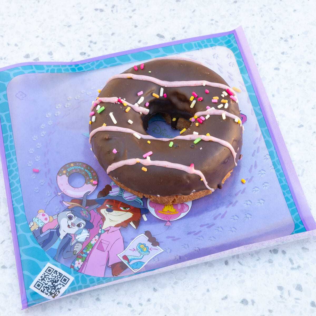 東京ディズニーリゾート『ズートピア』チョコドーナツ