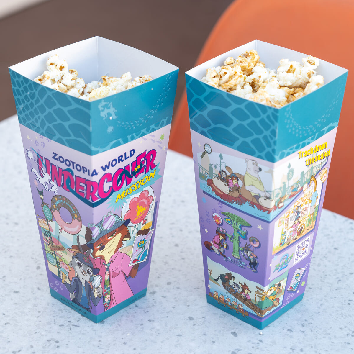 東京ディズニーリゾート『ズートピア2』ポップコーン、レギュラーボックス