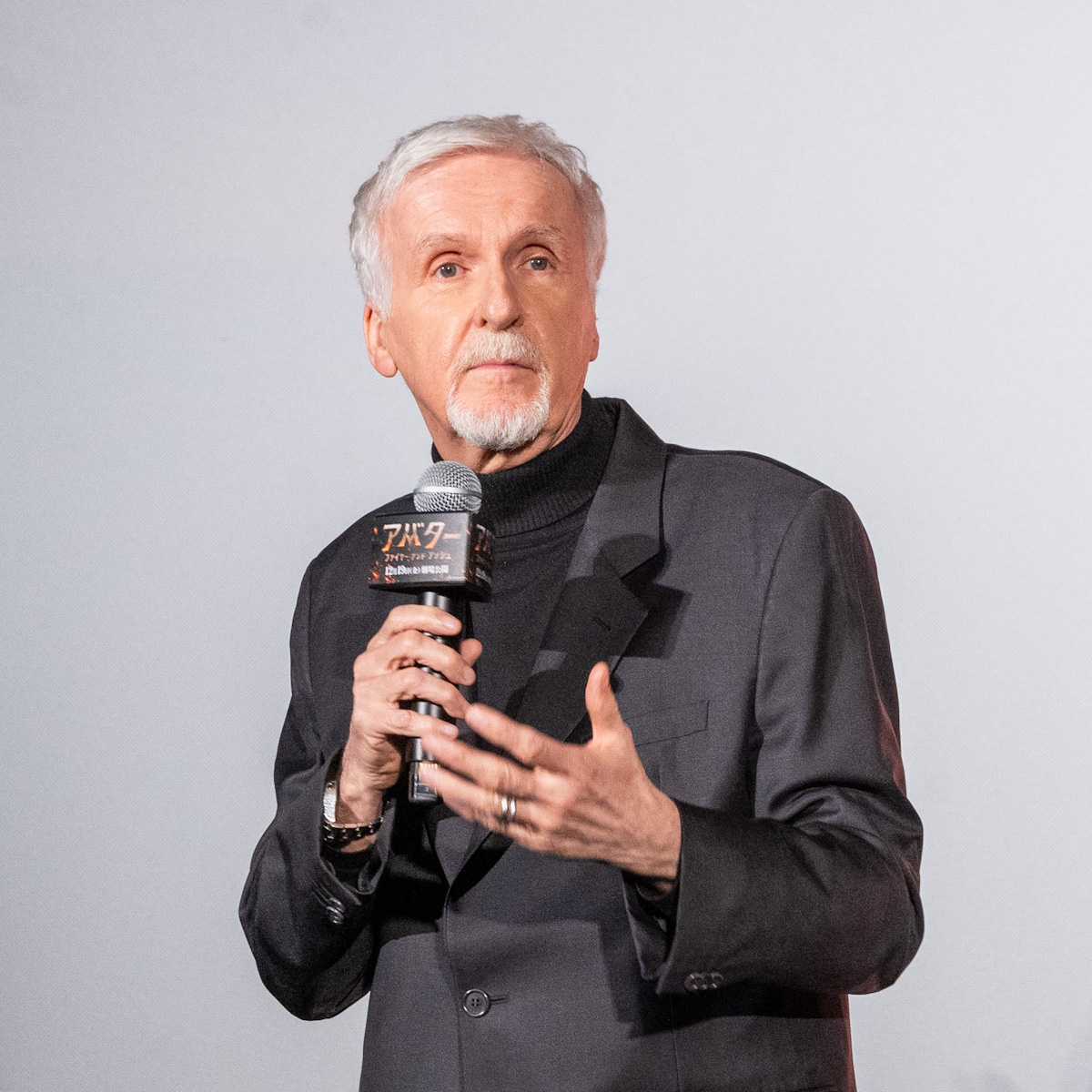 最新作への想いを語るジェームズ・キャメロン監督