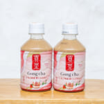 セブン-イレブン　ゴンチャ　「貢茶 いちご和紅茶ミルクティー（HOT＆COLD）」