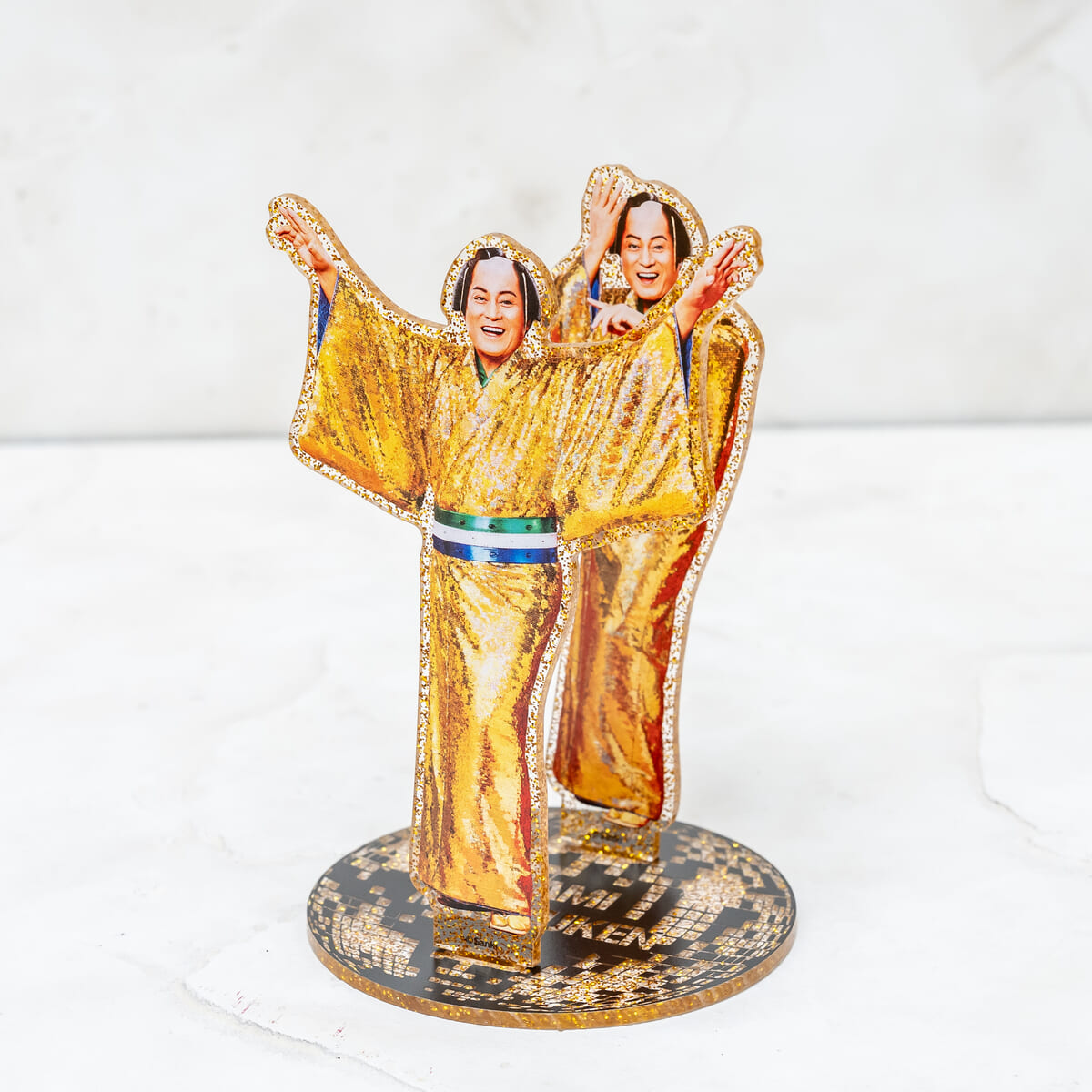 キッッッラキラ！マツケンアクリルスタンド2種セット～回るマツケン台座付き～