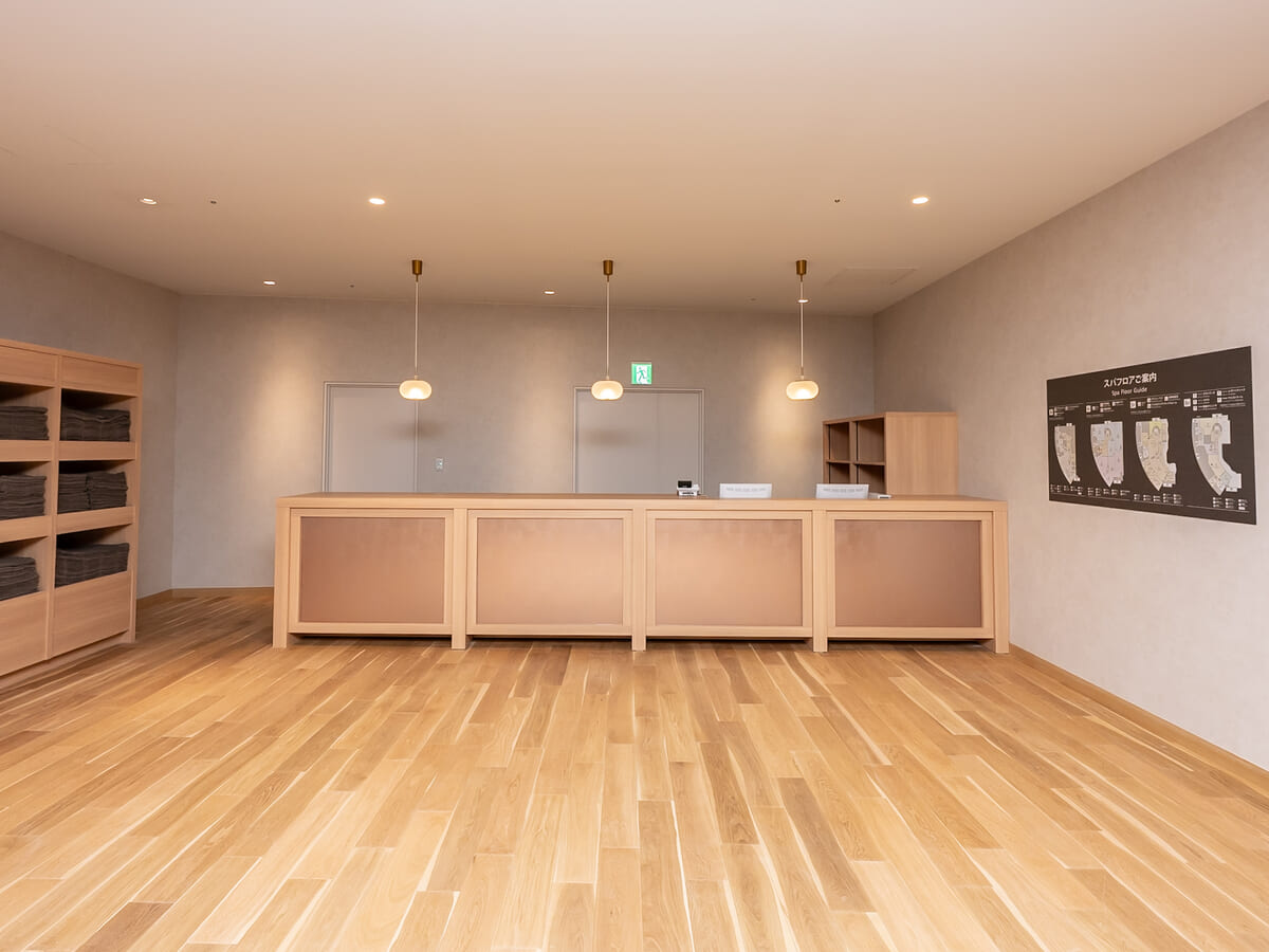 4F　SPAエリア　ロビー